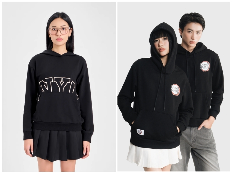 áo nỉ mặc với quần gì