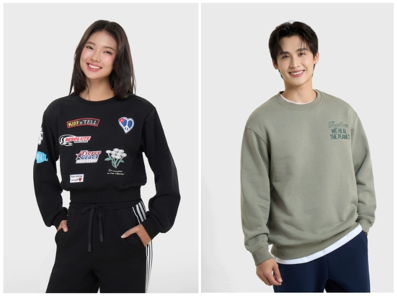 áo nỉ mặc với quần gì