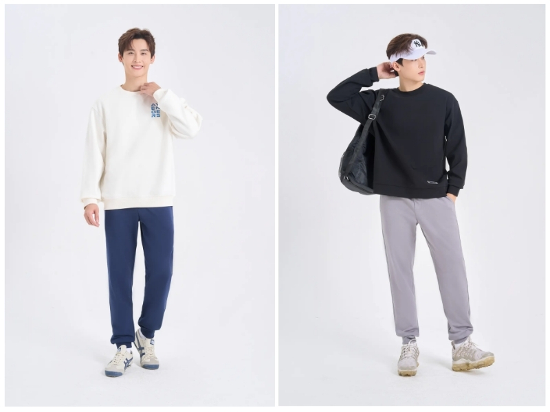 áo nỉ mặc với quần gì