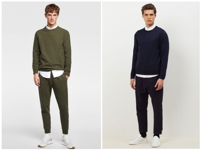 áo nỉ mặc với quần gì