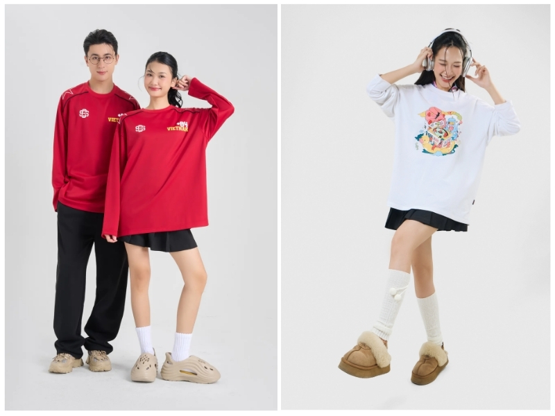 cách phối giày với tất cho nữ