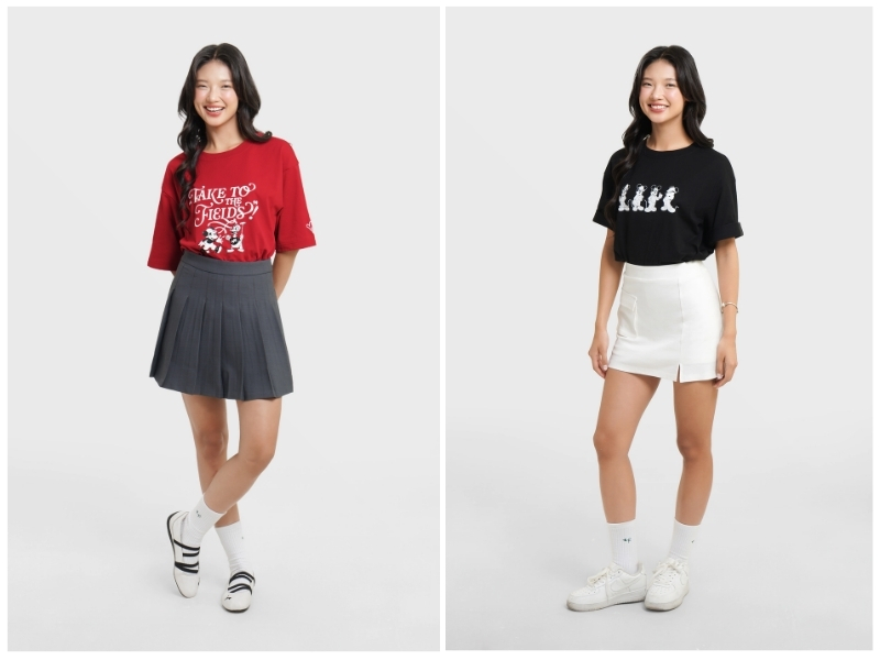 cách phối giày với tất cho nữ