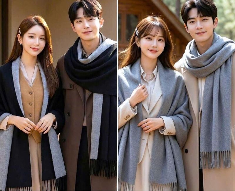 khăn quàng cổ cặp đôi