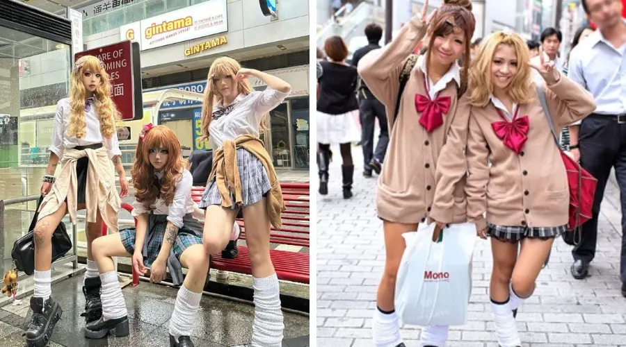 Đặc điểm nhận diện phong cách Gyaru