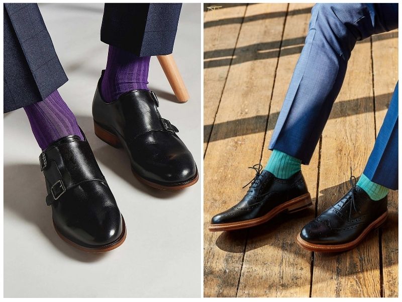 tất đi giày tây