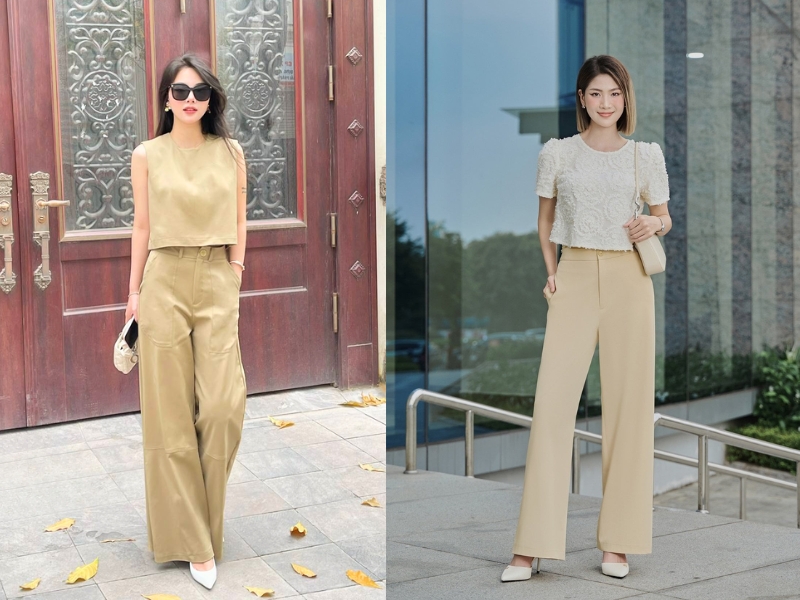 mẫu áo croptop công sở đẹp