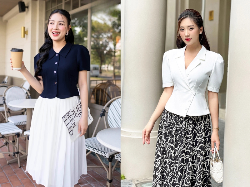 trung niên áo kiểu nữ đẹp tuổi 40