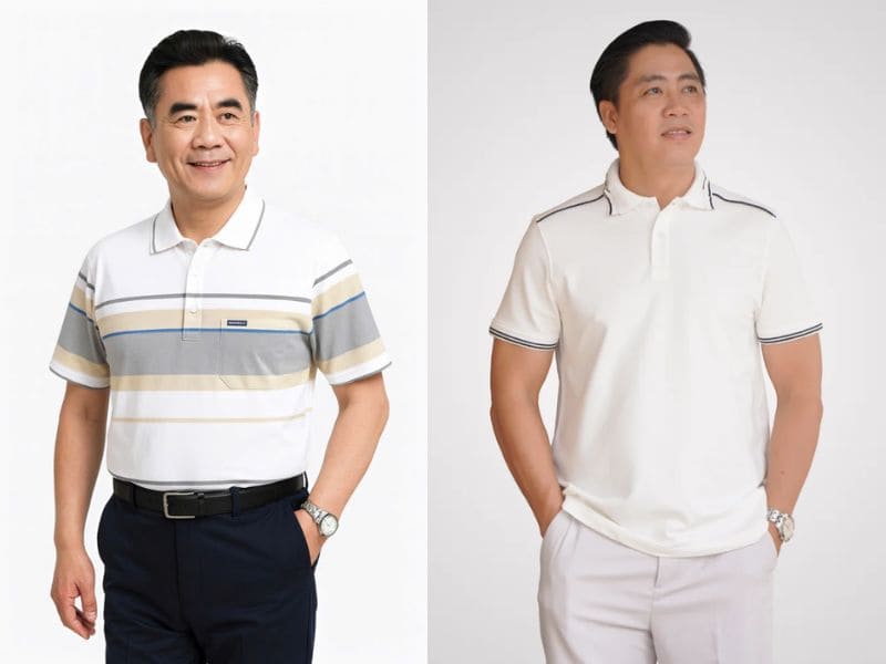 áo thun nam trung niên cao cấp