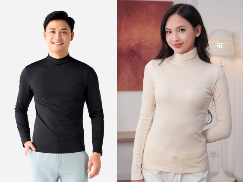 mẫu áo thun lạnh nam