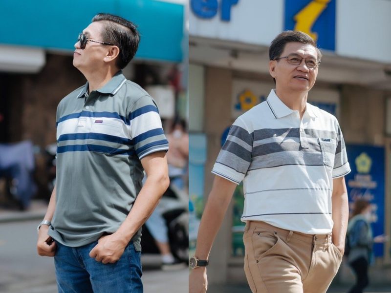 áo thun nam trung niên