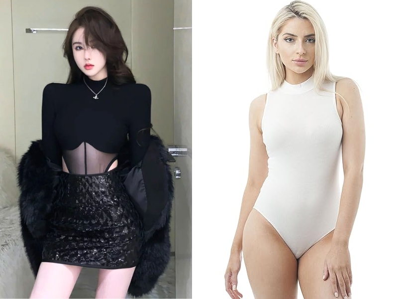 mặc bodysuit có cần mặc quần lót không