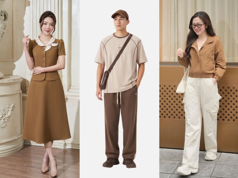 da ngăm nên mặc màu gì