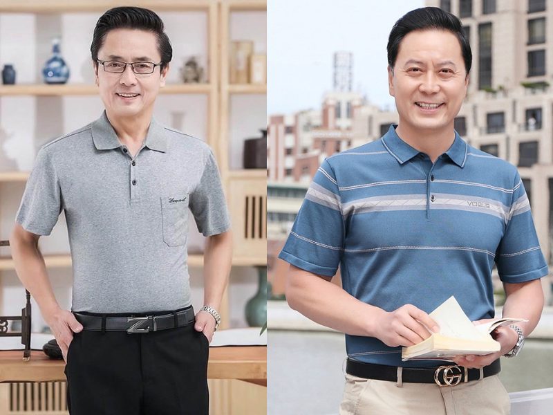 áo thun nam trung niên