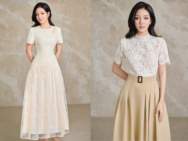 da ngăm nên mặc màu gì