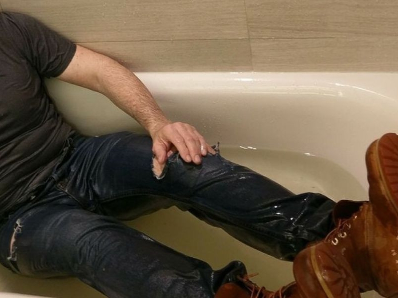 cách xử lý quần jean bị chật bụng