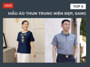áo thun nam trung niên