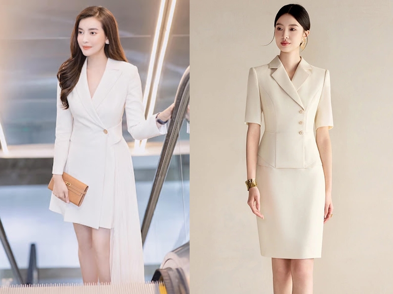 mẫu đầm vest dự tiệc mẫu đầm vest dự tiệc