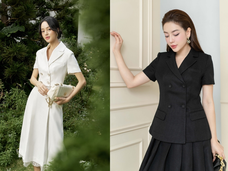 mẫu đầm vest dự tiệc mẫu đầm vest dự tiệc