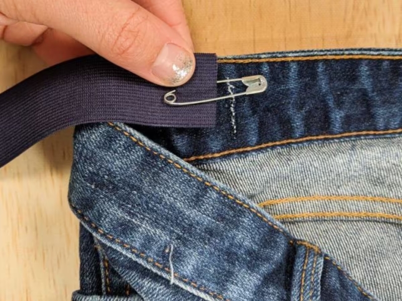 cách xử lý quần jean bị chật bụng