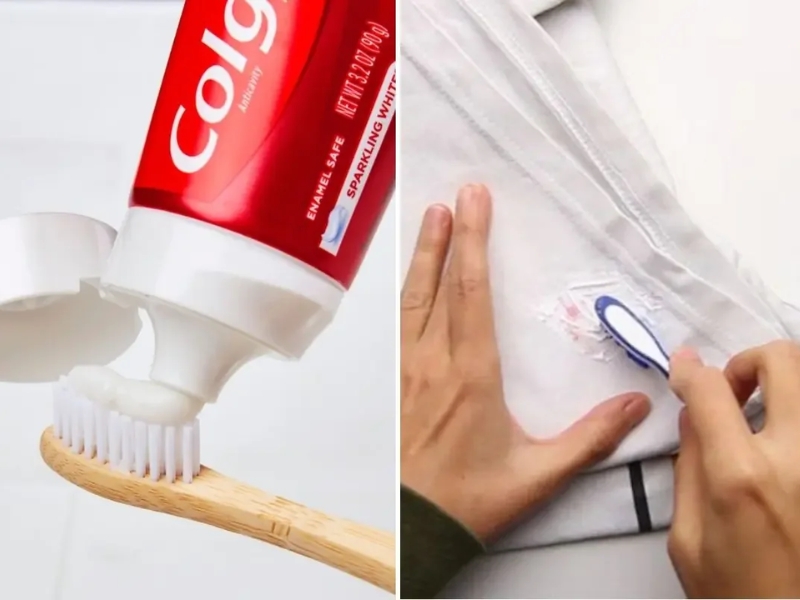 cách tẩy mốc quần áo