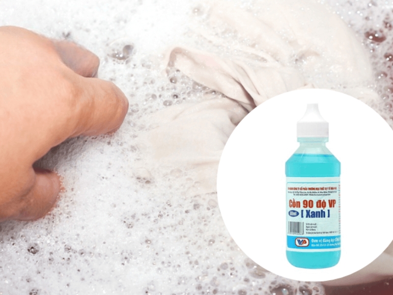 cách tẩy vết mốc trên quần áo