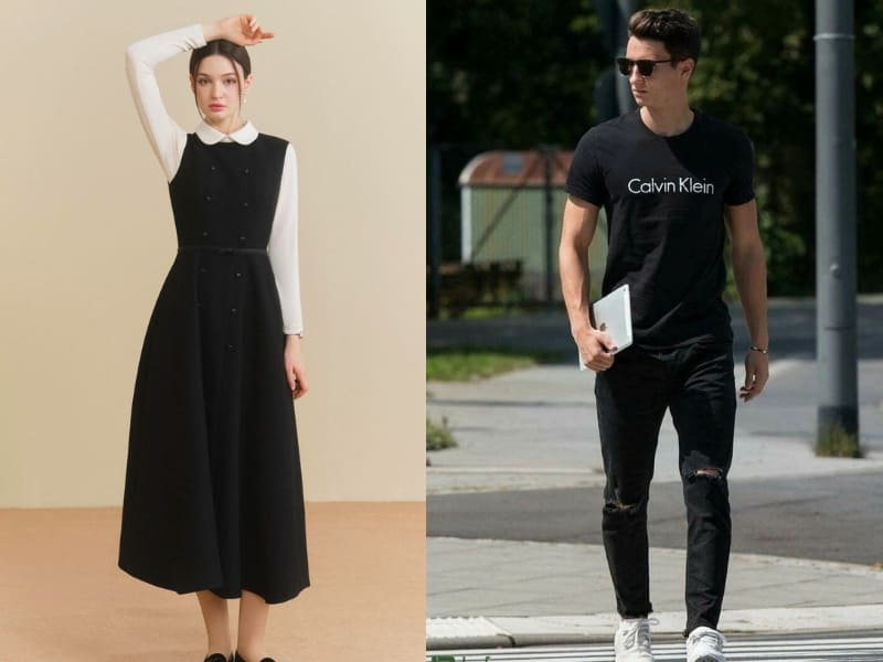 da ngăm mặc màu gì