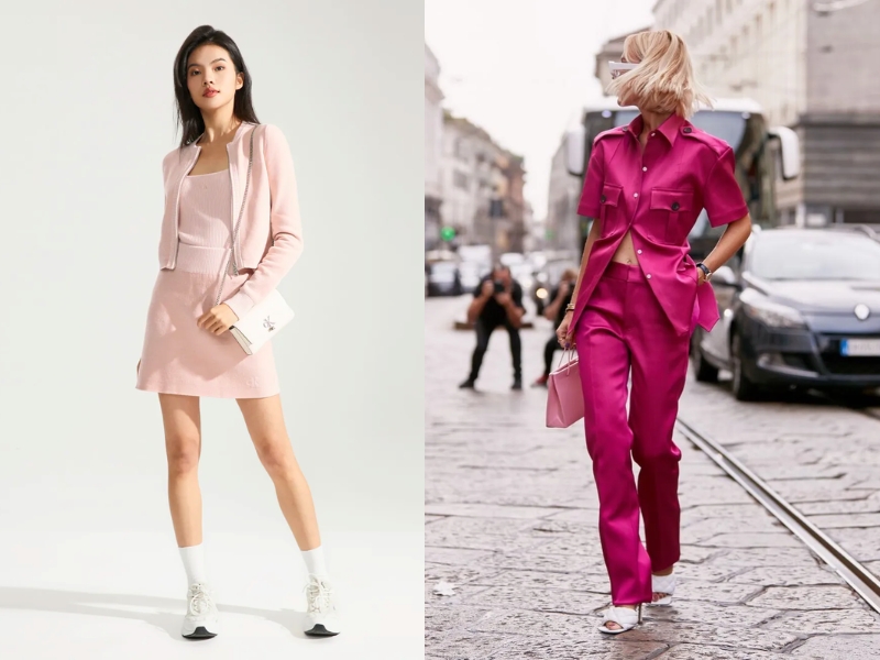 Da ngăm mặc hồng