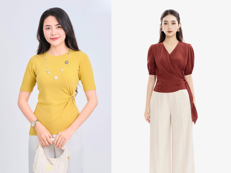 trung niên áo kiểu nữ đẹp tuổi 40