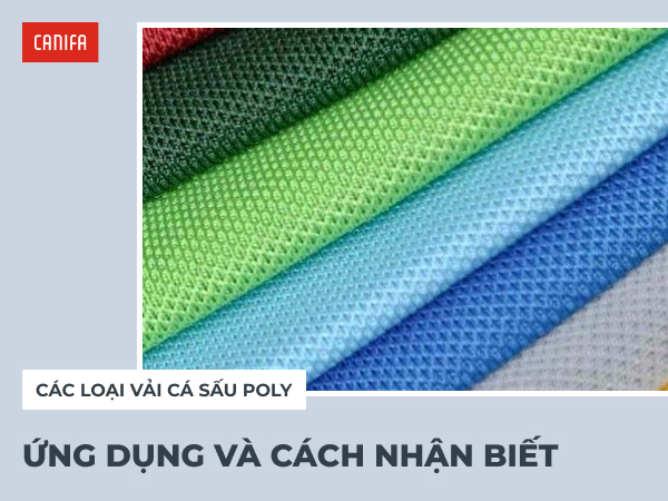 Vải cá sấu Poly