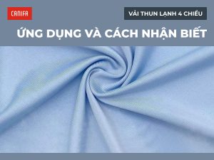 Vải thun lạnh 4 chiều