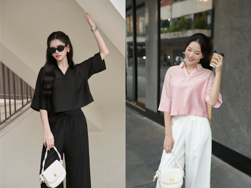 Phiên bản croptop mang đến sự trẻ trung, cá tính