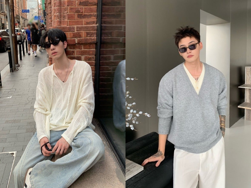 phối đồ nam cao 1m60