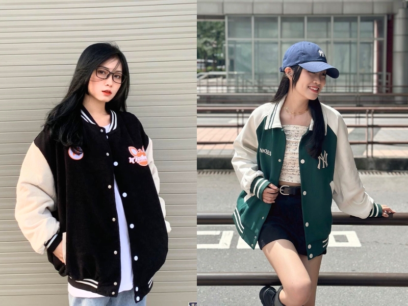 varsity jacket chất lượng