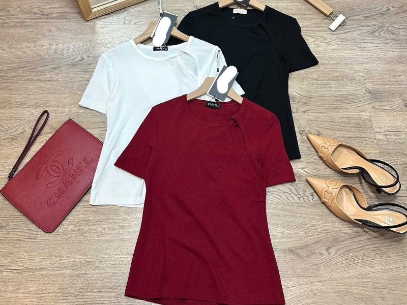 Kỹ thuật dệt xương sườn tạo nên độ dày dặn và khả năng co giãn đa chiều cho vải