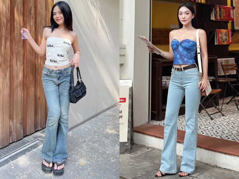 quần cạp trễ
