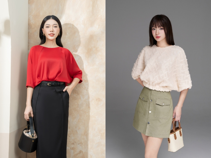 Lỗi sai khi mặc áo cánh dơi là chọn áo quá rộng
