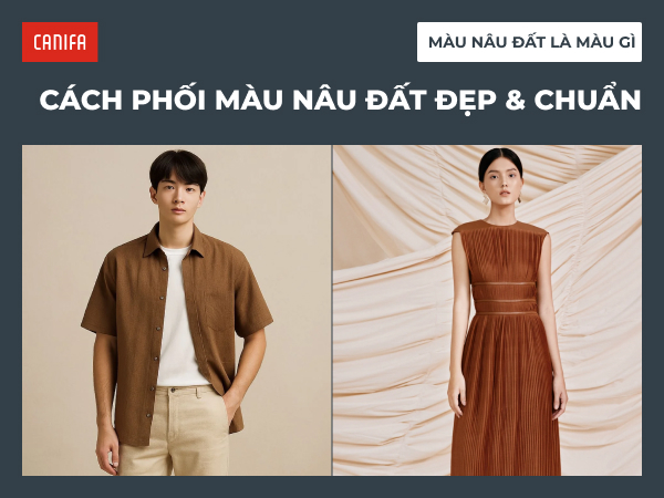 màu nâu đất là màu gì