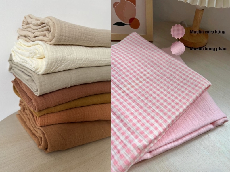 Mua vải xô muslin cao cấp