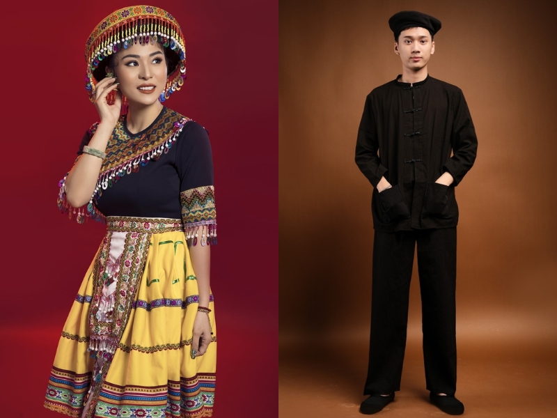 trang phục truyền thống của dân tộc thái