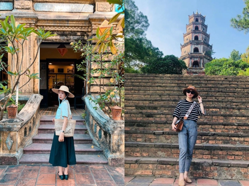 outfit đi huế
