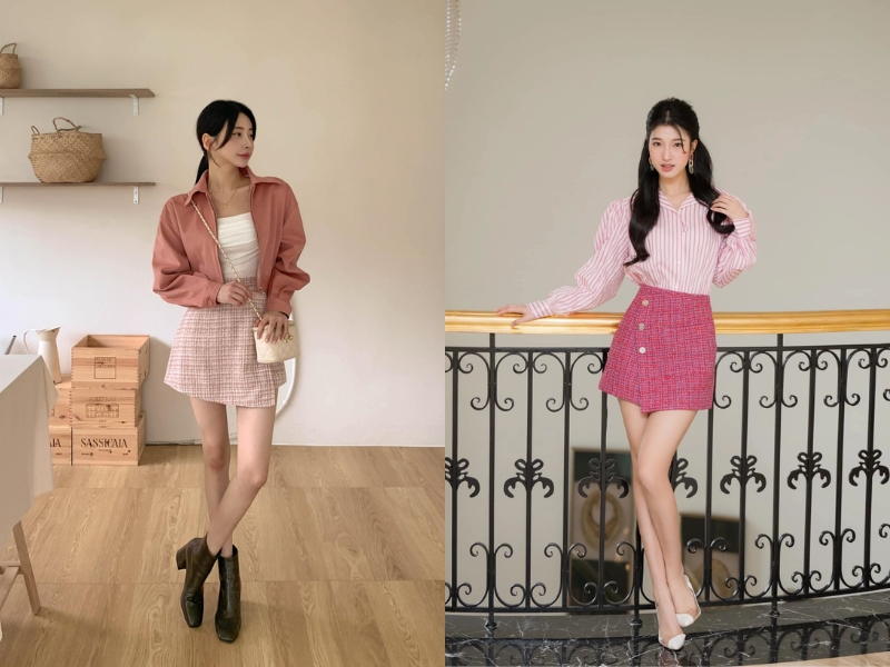 hồng mix màu gì