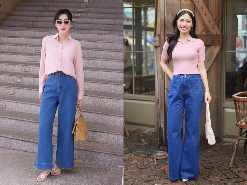 kết hợp màu hồng với màu gì