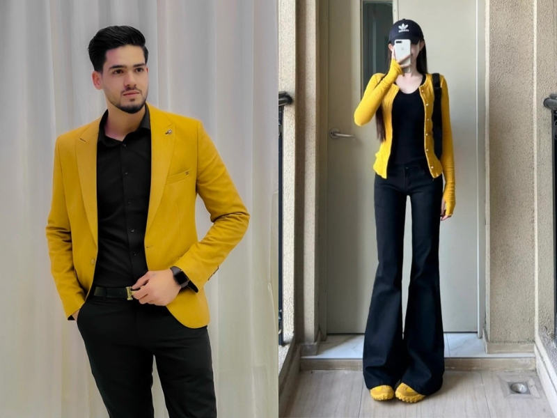 các màu hợp với màu vàng