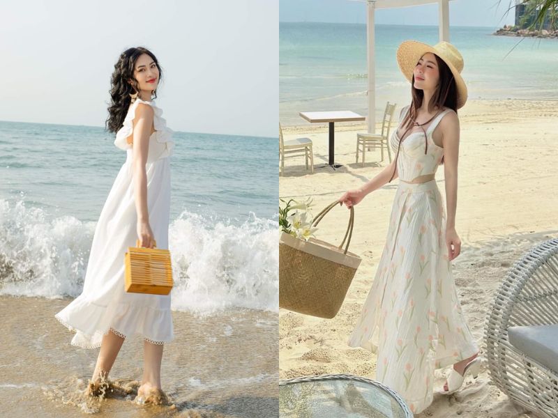 các mẫu váy đi biển đẹp