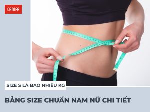 size s là bao nhiêu kg
