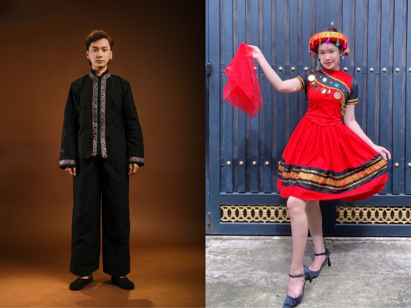 trang phục của dân tộc thái