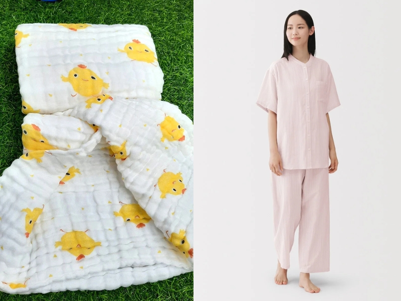 vải xô có phải cotton không