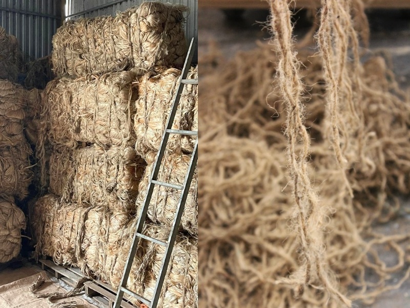 Nguyên vật liệu làm từ vải đay 