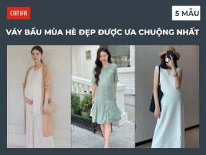 Váy bầu mùa hè