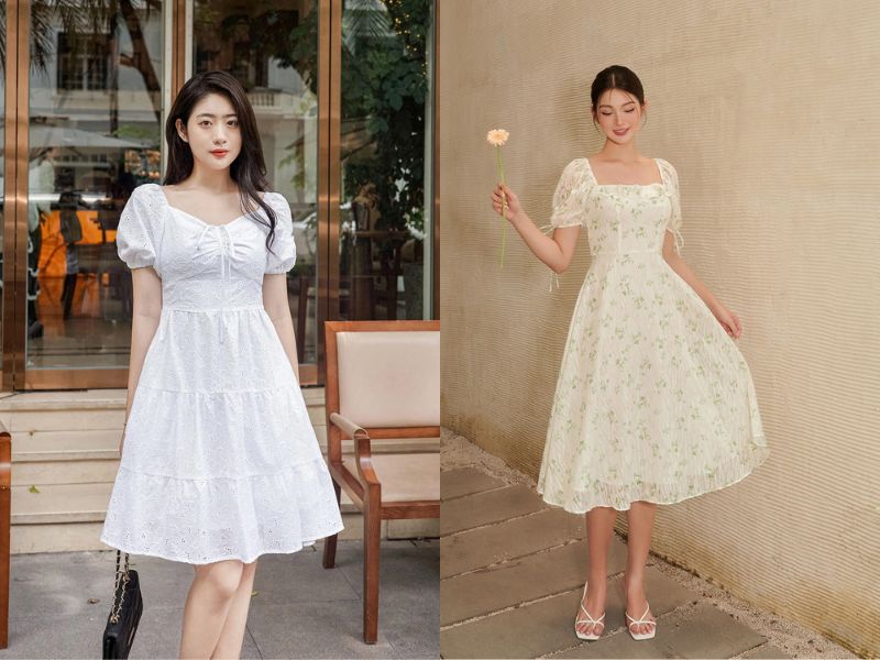 kiểu váy đi biển đẹp